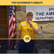 Governor Debate Graphic Governor Debate Graphic